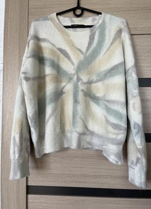 Кофта джемпер свитер светлый оверсайз свободный стильный shrub5 фото