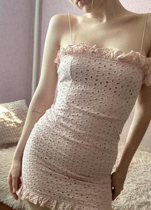 Платье прошва от prettylittlething3 фото