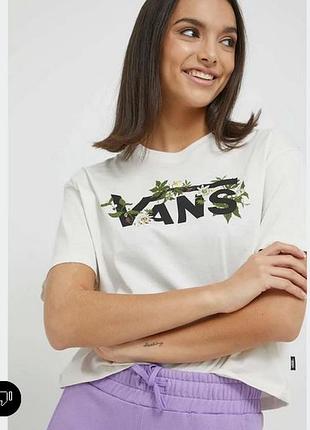 Футболка vans, бавовна вільний крій.