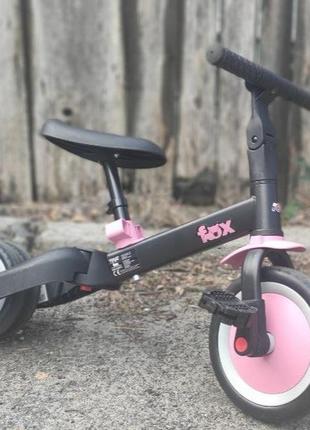 Велосипед caretero toyz fox 2 в 1 pink (toyz-0260)