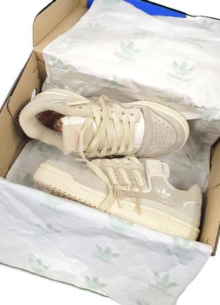 Adidas forum low off white thread head1 фото