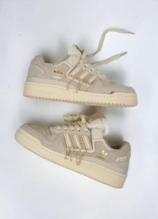 Adidas forum low off white thread head6 фото