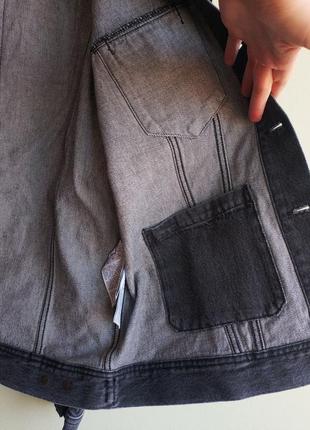Мужская джинсовая куртка оверсайз d-poll miacca diesel оригинал10 фото