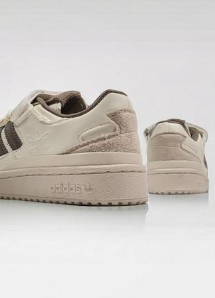 Adidas forum low rice brown powder9 фото