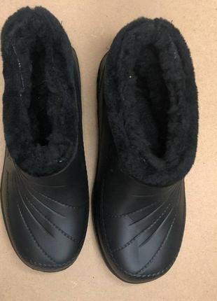 Ботинки женские утепленные, сапоги, калоши, калоши2 фото