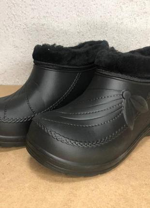 Ботинки женские утепленные, сапоги, калоши, калоши3 фото