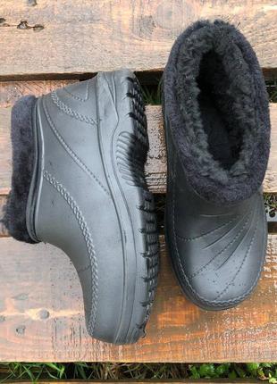 Ботинки женские утепленные, сапоги, калоши, калоши6 фото