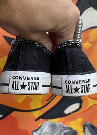 Converse кеды мокасины 37,5 размер черные оригинал5 фото