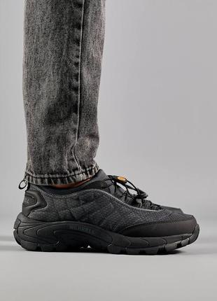 Мужские кроссовки merrell ice cap moc termo dark grey меррелл кроссовки водонепроницаемое осеннее