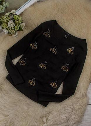 Розкішна блуза з оригінальним декором популярного шведського бренду h&m6 фото