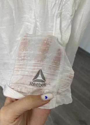 Жіноча женская спортивная кофта реглан рашгард reebok3 фото