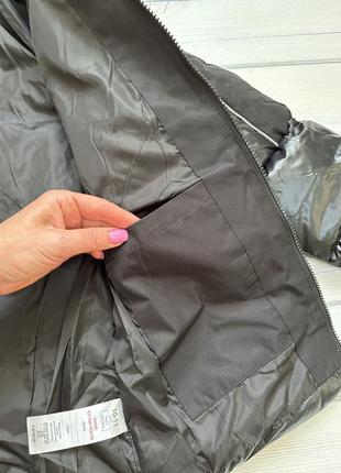 Стильная черная куртка еврозима george 140,146,152,158,1659 фото