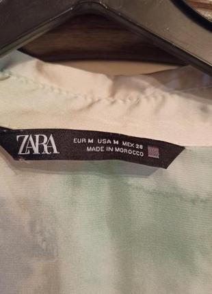 Удлиненная рубашка от zara2 фото