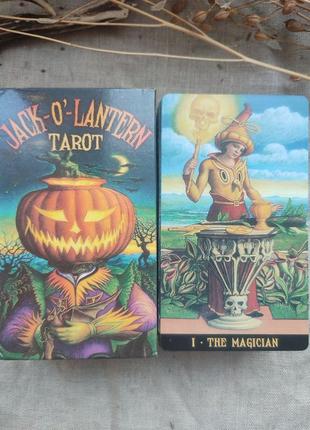 Гадальные карты джек фонарщик jack-o-lantern таро райдера-уэйта колода карт