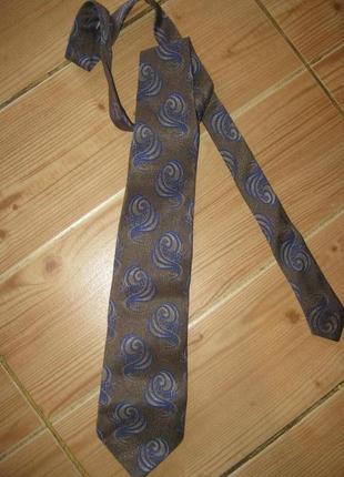 .галстук "giorgio armani" шовк 100% оригінал9 фото