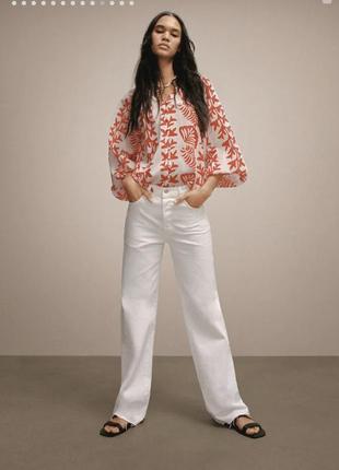 Джинси mango wide leg