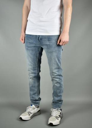Denim co мужские светлые джинсы slim размер 32 м2 фото