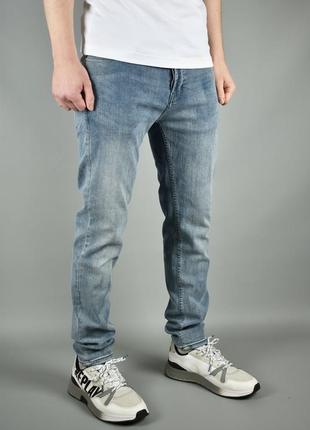 Denim co мужские светлые джинсы slim размер 32 м7 фото