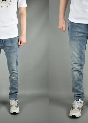 Denim co мужские светлые джинсы slim размер 32 м8 фото