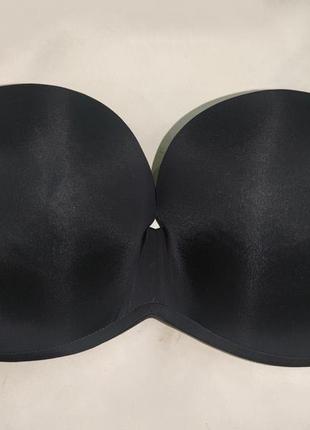 Бюстгальтер балконет wonderbra ultimate push-up без бретелек 80-85d1 фото