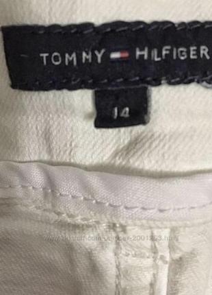 Tommy hilfiger белая базовая мини юбка5 фото