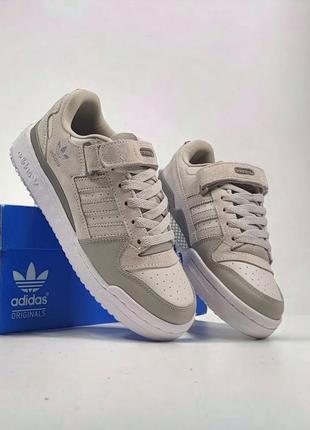 Adidas forum low • grey