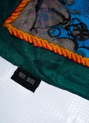 Винтажный платок от beyeler с утками4 фото