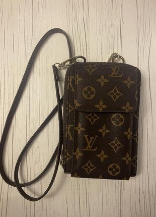 Жіночій клач-гаманець louis vuitton