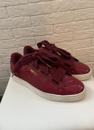 Яркие кеды puma basket4 фото