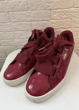 Яркие кеды puma basket1 фото