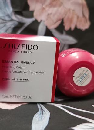Shiseido essential energy hydrating cream крем для лица3 фото