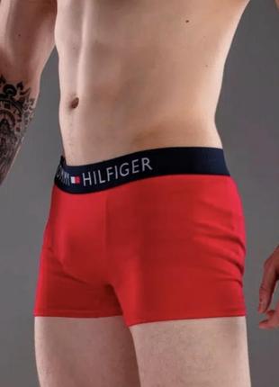 Мужские трусы боксеры белье 3хl tommy hilfiger - 4 шт3 фото