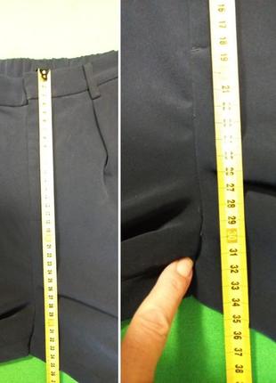 Широкие укороченные брюки с карманами uniqlo9 фото