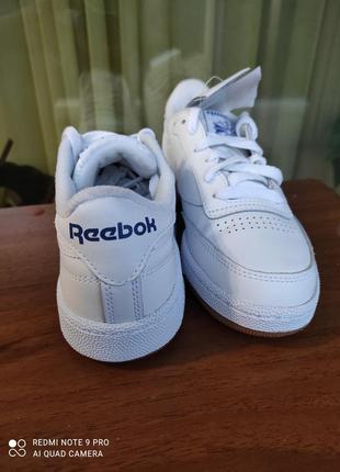 Оригинальный 100% кроссовки reebok club c 85 white ar04593 фото