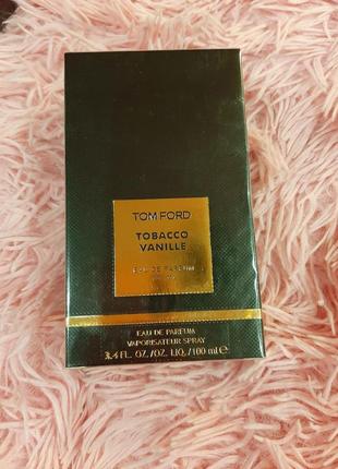 Хит!!!лакшери парфюм-унисекс  tobacco oud 100ml абсолютно новый запечатан (лиц)! лот 11