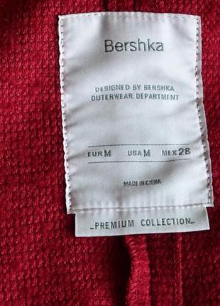 Пальто кардиган вишневого кольору  фірми berchka7 фото