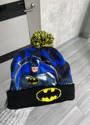 Шапка дитяча з флісом batman