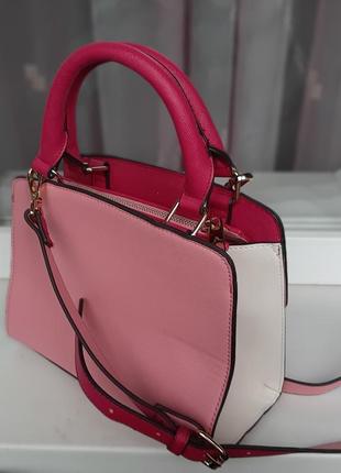 Стильна триколірна яскрава сумка accessorize5 фото
