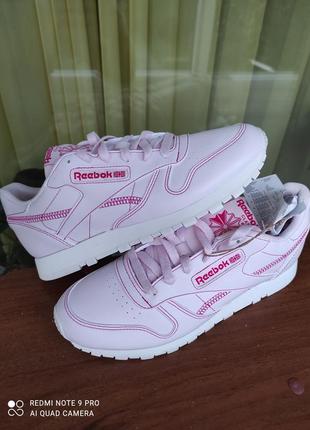Оригінал 100% кросівки reebok cl lthr vegan (gx2519)