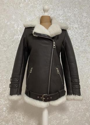 Mazzarini нова дублянка коричнева овчина xs