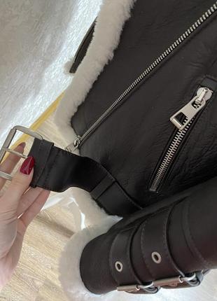 Mazzarini нова дублянка коричнева овчина xs