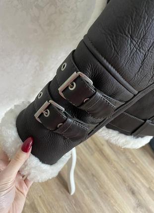 Mazzarini нова дублянка коричнева овчина xs