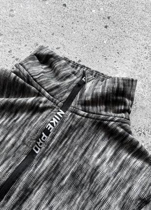 Nike pro hyperwarm women’s 1/4 zip long sleeve sports shirt жіноча, спортивна кофта7 фото