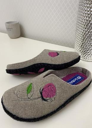 Капці жіночі войлочні inblu,розмір у розмір
