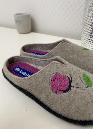 Капці жіночі войлочні inblu,розмір у розмір
