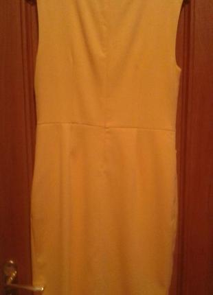 Платье желтого цвета2 фото