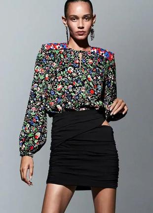Блуза zara  блузка сорочка