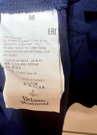Чоловічі футболки преміального бренду vivienne westwood size m4 фото