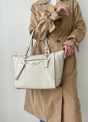 Женская брендовая сумка coach kleo carryall оригинал жіноча сумочка коач коуч оригінал подарок жене подарок девушке