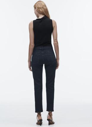 Джинси zw slim high waist cropped то3 фото